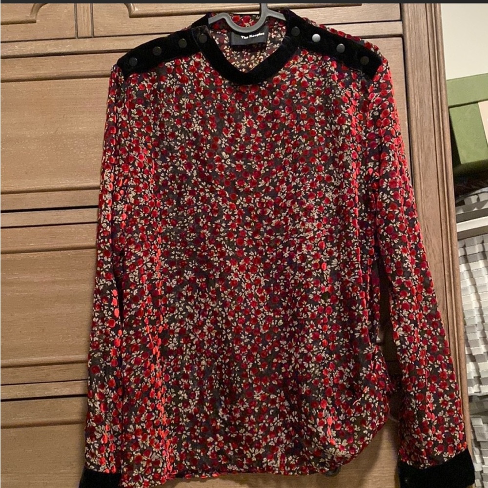Stunning! The Kooples Velvet Shirt